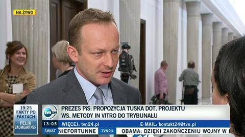 Olszewski: Lider opozycji chce odebrać prawo do szczęścia 