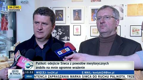 Palikot i Siwiec poproszą Kwaśniewskiego o spotkanie 
