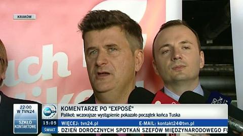 Palikot odpowiedział Ziobrze