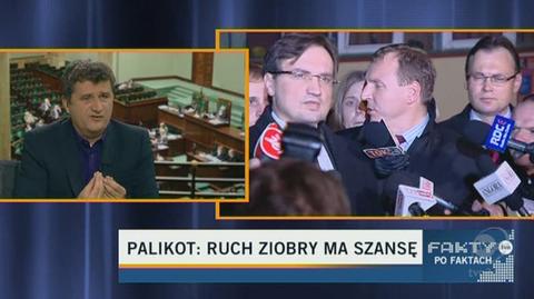 Palikot: sukces Ziobry bardziej prawdopodobny niż sukces Kaczyńskiego