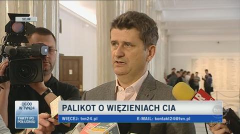 Palikot: Wstyd mi za Polskę i Leszka Millera (TVN24)