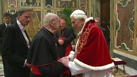 Papież dziękuje kardynałom