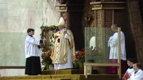 Papież Jan Paweł II w Gdańsku w 1987r.