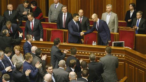 Parlament powołał nowy rząd Ukrainy