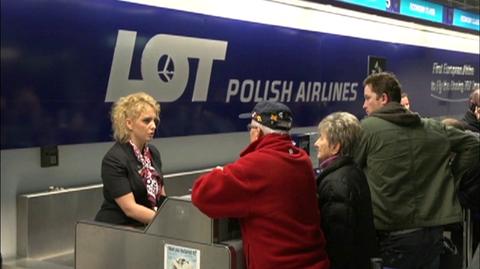 Pasażerowie zaskoczeni odwołaniem lotu do Warszawy