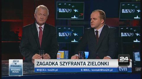 Paweł Kowal o polskich służbach wojskowych (TVN24)