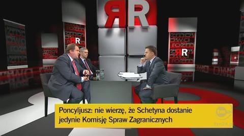 Paweł Piskorski o Grzegorzu Schetynie/TVN24