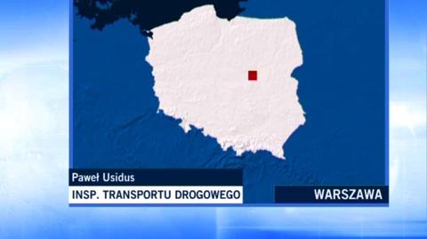 Paweł Usidus, inspektor transportu drogowego