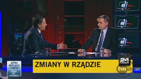 Paweł Wypych o nominacjach (TVN24)