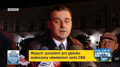 Paweł Wypych o premierze Tusku (TVN24)