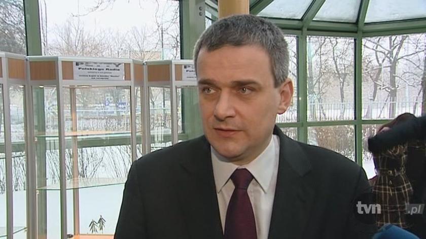 Paweł Wypych z Kancelarii Prezydenta o wyjeździe prezydenta do Davos (TVN24)