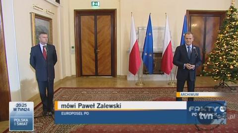 Paweł Zalewski wierzy w sukces Donalda Tuska