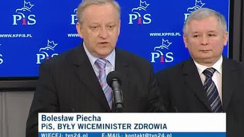 Piecha: Sawicka zapowiadała, że "kręcenie lodów" będzie w maju i czerwcu