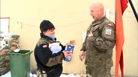 Pieniądze na WOŚP zbierają też polscy żołnierze w Afganistanie 