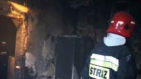 Pierwsze doniesienie o pożarze - relacjonuje rzecznik Straży Pożarnej Paweł Frątczak