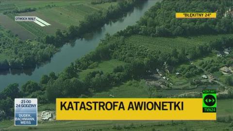 Pilot "Błękitnego 24" o katastrofie