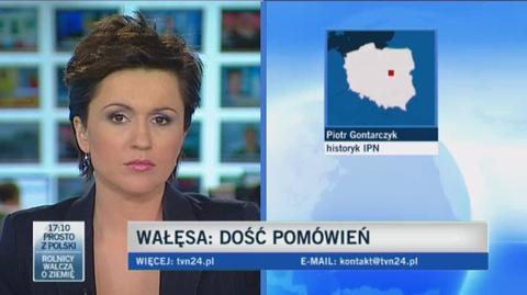Piotr Gontarczyk jest krytyczny wobec autora najnowszej publikacji o Wałęsie