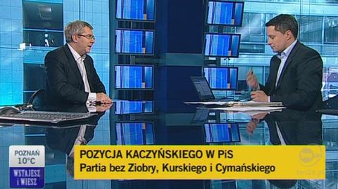 "PiS to Jarosław Kaczyński"/TVN24