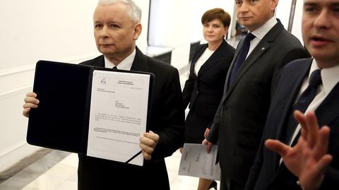 PiS złożyło wniosek o wotum nieufności. "Szansa, by zmienić wyjątkowo zły rząd"