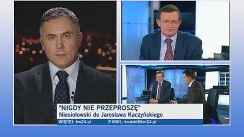 "PO będzie broniła Jarosława Kaczyńskiego jak niepodległości" / TVN24