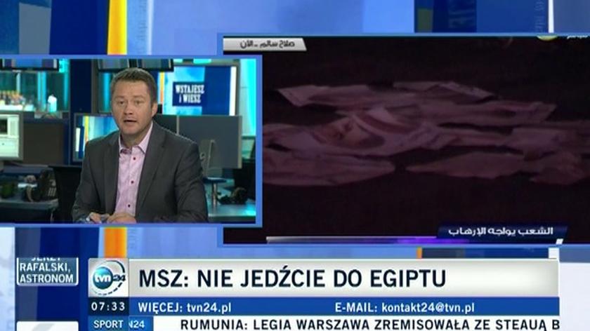 Polak mieszkający w Hurghadzie: w kurorcie jest bezpiecznie 