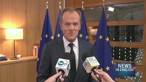 Poland's Donald Tusk said he won't be running for 2020 presidency
