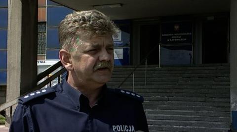 Policja bada dwie wersje zdarzenia (TVN24)