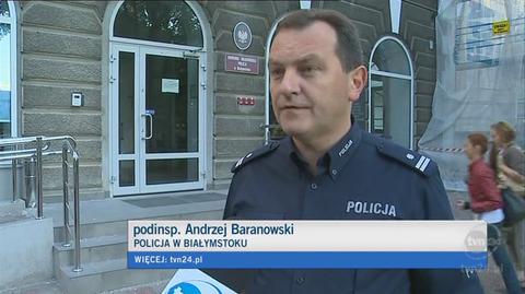 Policja prowadzi śledztwo (TVN24)