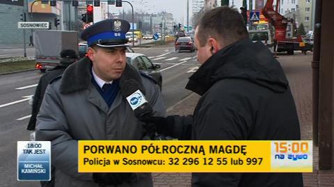 Policja przeprowadziła "eksperyment procesowy" z udziałem matki zaginionej dziewczynki (TVN24)