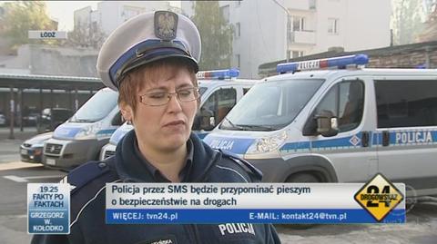Policja zachęca do ostrożności przez sms (Drogowskaz 24)