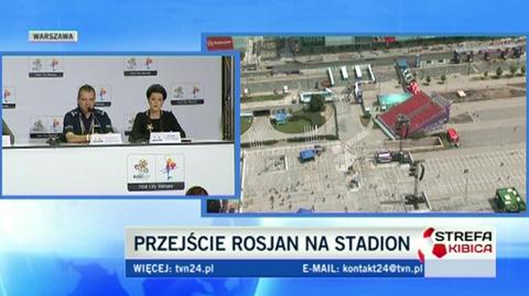 Policja zapowiada, że jest gotowa na mecz Polska - Rosja