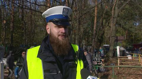 Policjanci pomogli mężczyźnie, który zgubił się na cmentarzu 