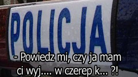 Policjant groził, że zabije