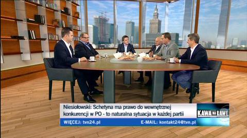 Politycy o kandydaturze Kopacz (TVN24)