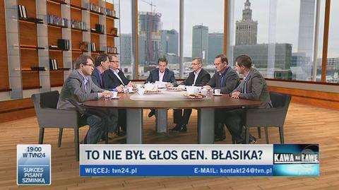 Politycy o nowych doniesieniach ws. katastrofy (TVN24)