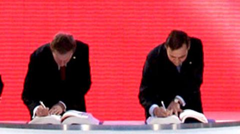 Polska podpisuje Traktat Reformujący