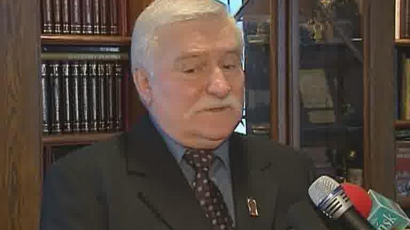 Polski pokojowy noblista Lech Wałęsa o Noblu dla Gore'a