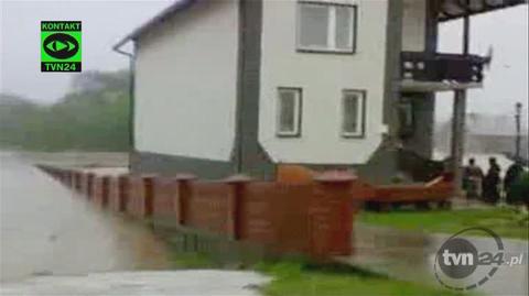 Powódź w Uszwi (internauta Wiewiorski24)