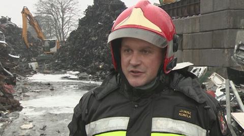 Pożar gasiło 30 jednostek straży pożarnej