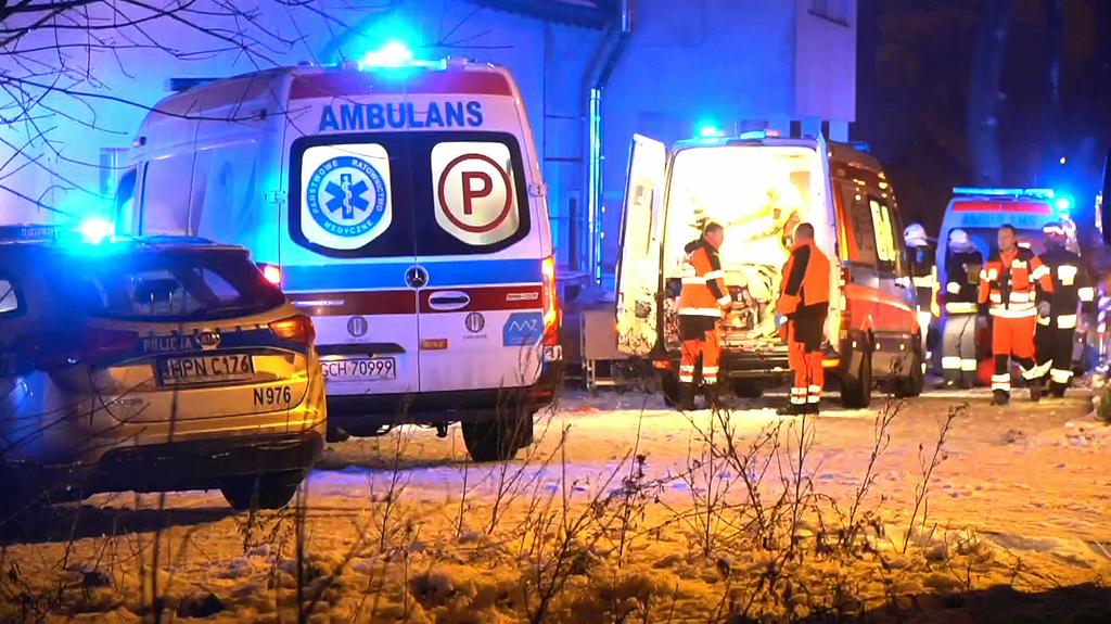Pożar hospicjum w Chojnicach