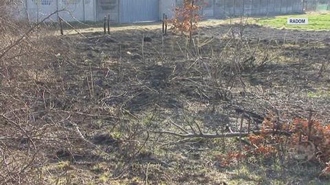Pożary traw do jakich doszło w ostatni weekend (TVN24)