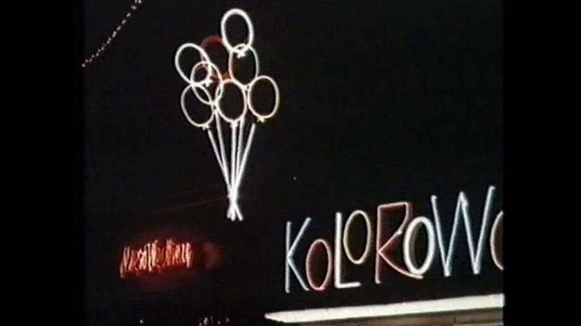 Poznańskie neony w 1996 r.
