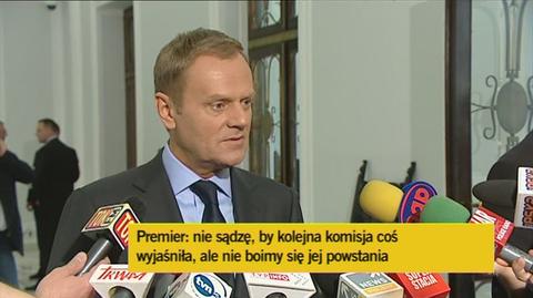 Premier bierze "za dobrą monetę" deklarację Jarosława Kaczyńskiego (TVN24)