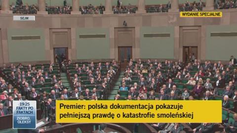 Premier: dla Polski lepiej znać prawdę i nie mieć wojny, niż nie znać prawdy i mieć wojnę (TVN24)