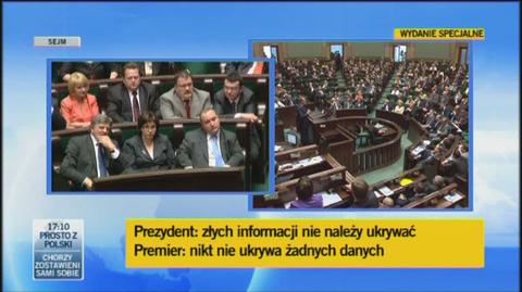Premier do opozycji: Przyjmijcie słowa prezydenta serio/TVN24