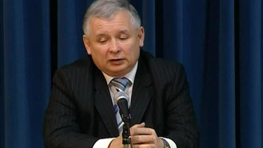 Premier Kaczyński o Gombrowiczu w kanonie lektur (05.06.2007)