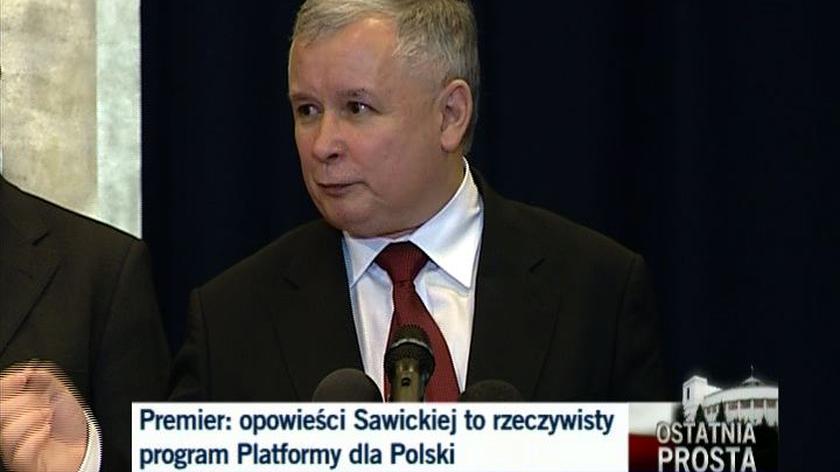 Premier: Kamiński miał obowiązek powidzieć wcześniej o "taśmach Sawickiej"