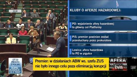 Premier: Nikt z mojego polecenie nie będzie podsłuchiwany