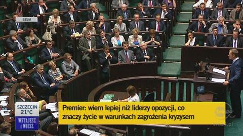 Premier - Polska nie załamała się pod kryzysem (TVN24)