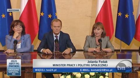 Premier sceptyczny wobec podnoszenia płacy minimalnej (TVN24)